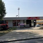 Prostor u vstupu na fotbalový stadion prokoukne