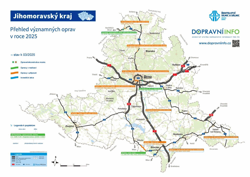 Podívejte se na plánované opravy komunikací v nové sezoně 