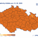 Aktivita klíšťat je vysoká