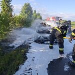 Dva požáry aut a škoda okolo 900 tisíc