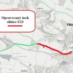 Začíná oprava silnice mezi Třebíčí a Červenou Hospodou