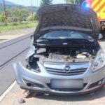 Senior v Jeseníku narazil do projíždějícího vlaku