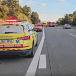Vážná nehoda několika kamionů na dálnici D2: Dva těžce zraněné museli vyprostit hasiči