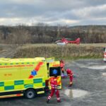 VIDEO: V lomu „Šifr“ se topil potápěč, zásah komplikoval skalnatý břeh a sráz