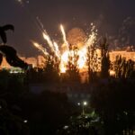 Unikátní video z Kyjeva: Místní natočili okamžik masivního útoku ruských střel