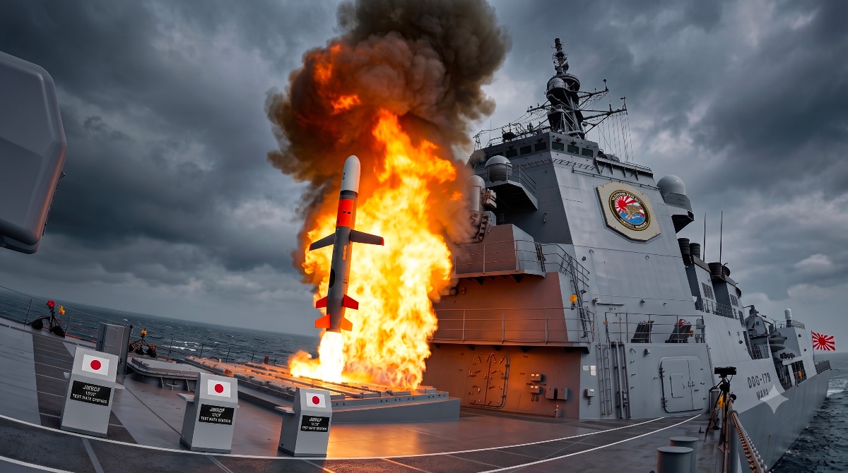 Historický okamžik: Japonsko poprvé odpálilo Tomahawk z vlastního torpédoborce. V Pacifiku se rodí nová vojenská síla
