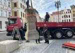 Dílo Seiferta Mezník se stěhuje před Liebiegův palác